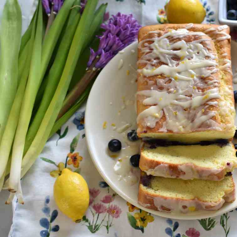 Keto Blueberry Lemon Bread