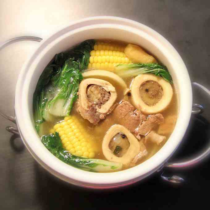 Bulalo Beef Bone Marrow Soup