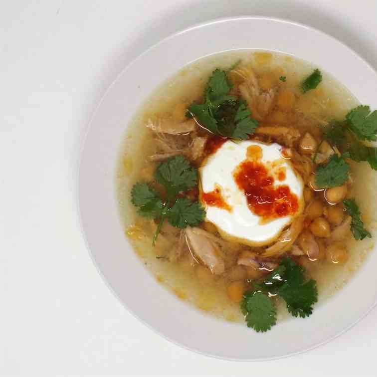 Chicken - Garbanzo Bean Soup