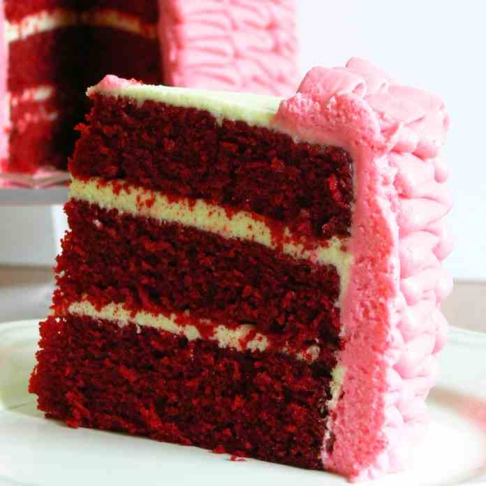 Red Velvet layer cake