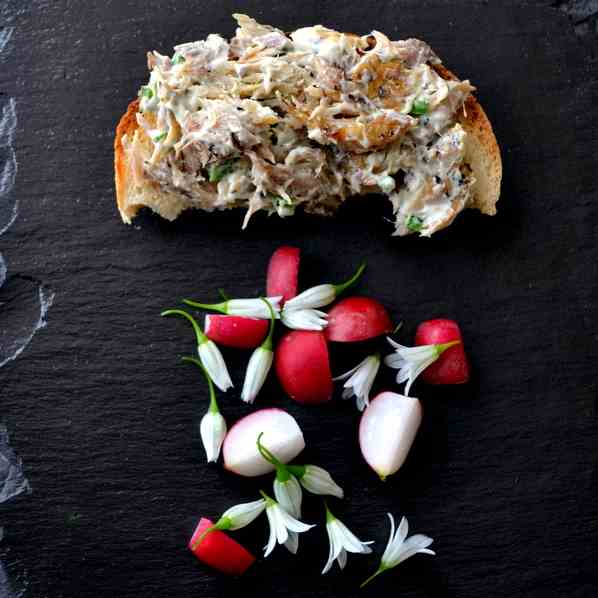 Smoked Mackerel Toast