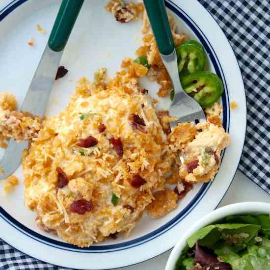 Jalapeno Popper Chicken with Bacon