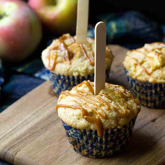 Caramel Apple Muffins