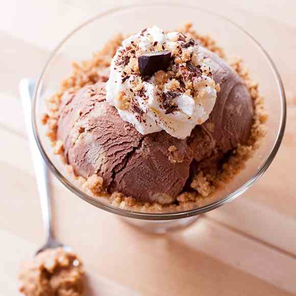Chocolate PB Cookie Dough Ice Cream