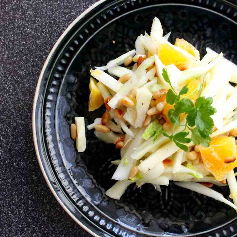 Fennel, Apple and Orange Salad