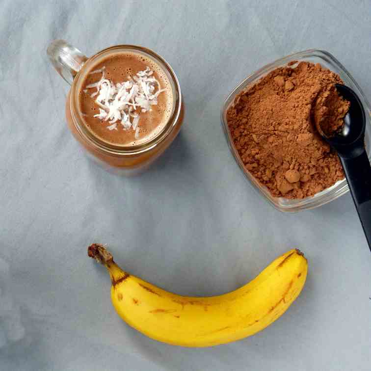 Mood Boosting Raw Cacao Smoothie