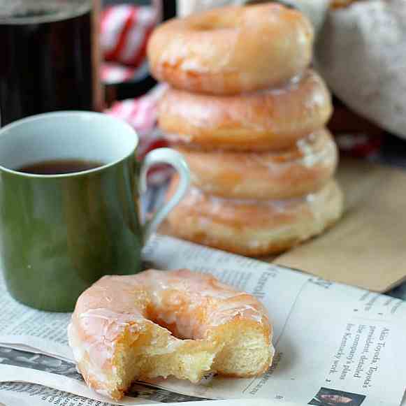 Classic Glazed Yeast Donuts