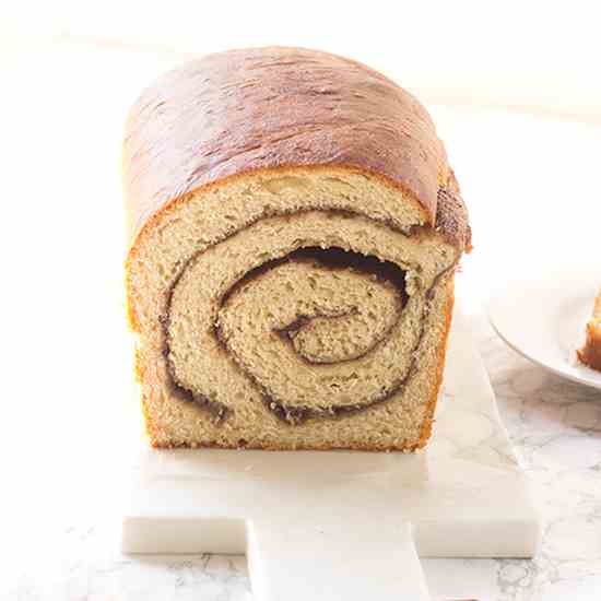 Homemade Cinnamon Swirl Bread