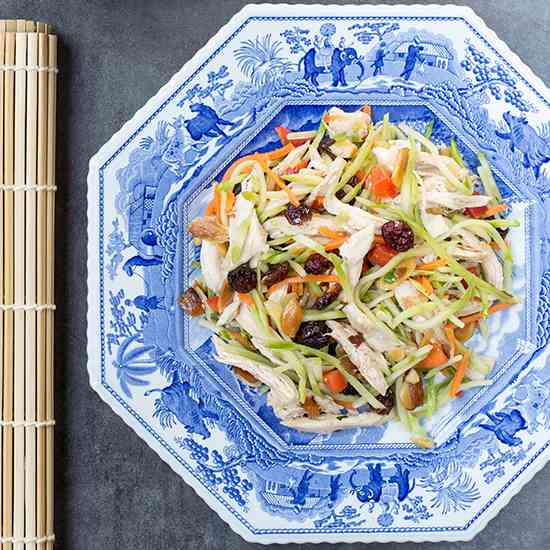 Crunchy Chinese Chicken Broccoli Salad