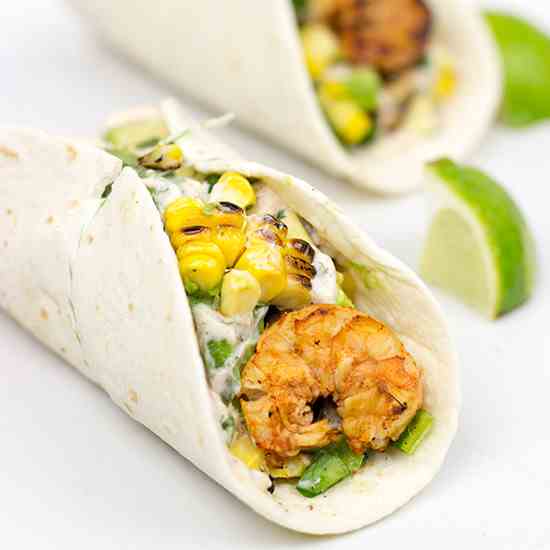 Southwest Shrimp Tacos