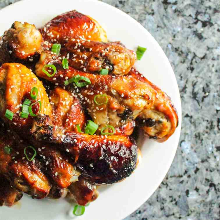 Sticky Chicken Drumsticks