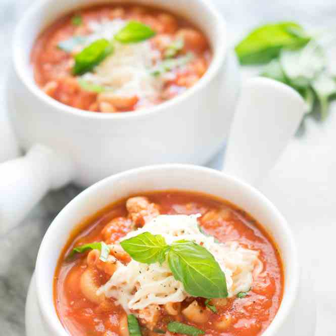 Lasagna Soup