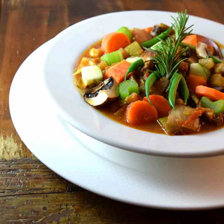 Tuscan Chicken - Vegetable Stew