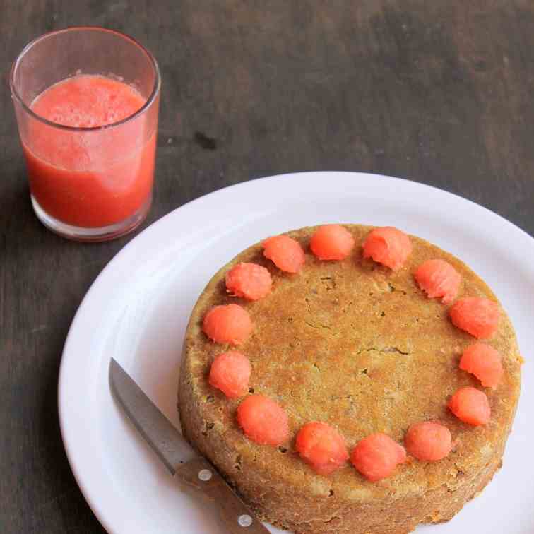 Watermelon Rind Cake