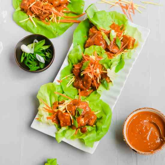 Vegetarian Lettuce Wraps