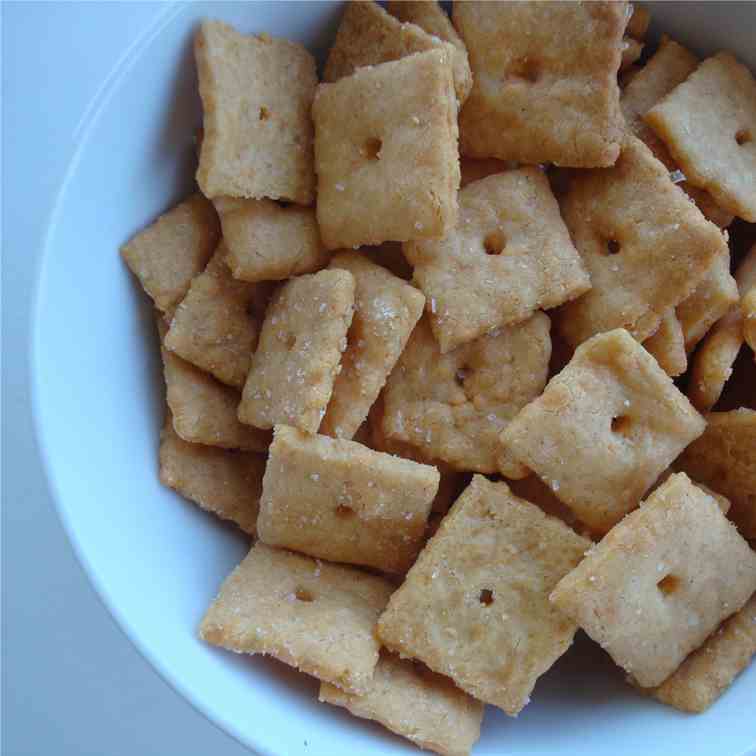 Homemade Cheez-Its