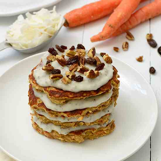 Carrot Cake Pancakes