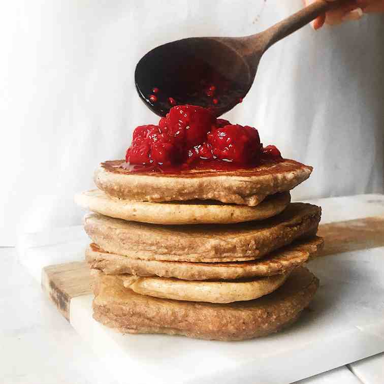 Banana Vegan Pancakes