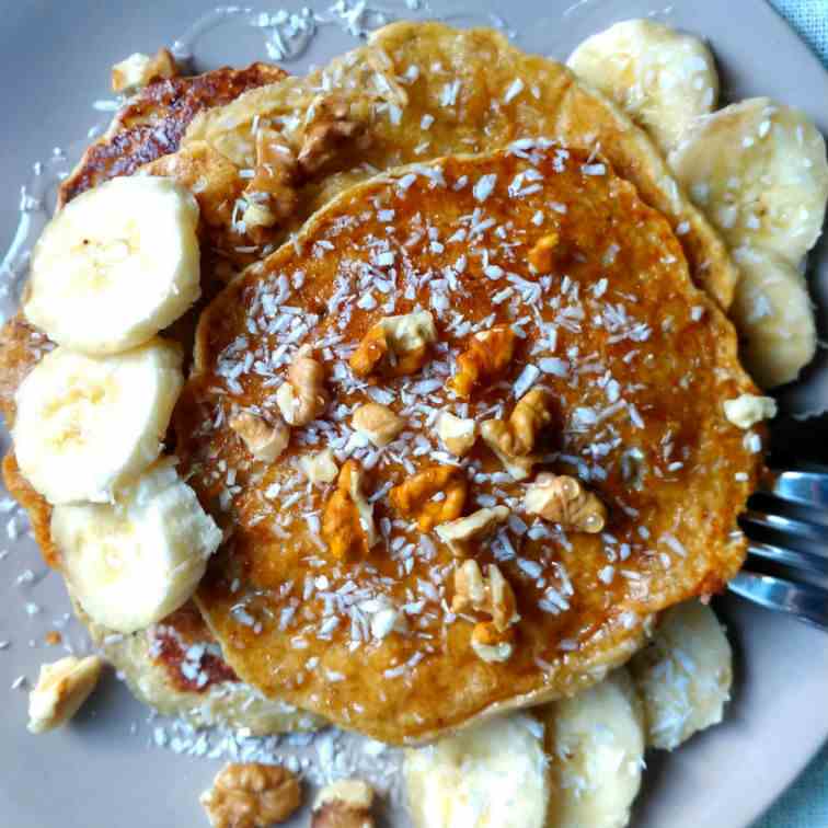 Gluten-Free Banana Pancakes