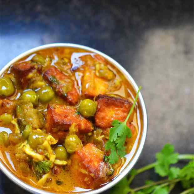 Matar Paneer Masala