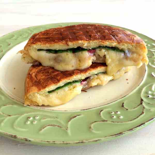 Dubliner Grilled Cheese with Chard