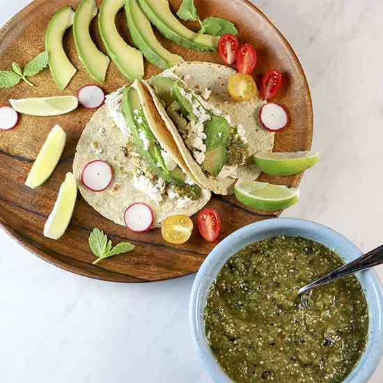 Easy Weeknight Chicken Tacos