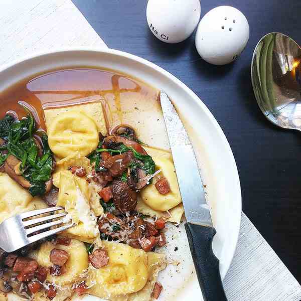 Ricotta ravioli