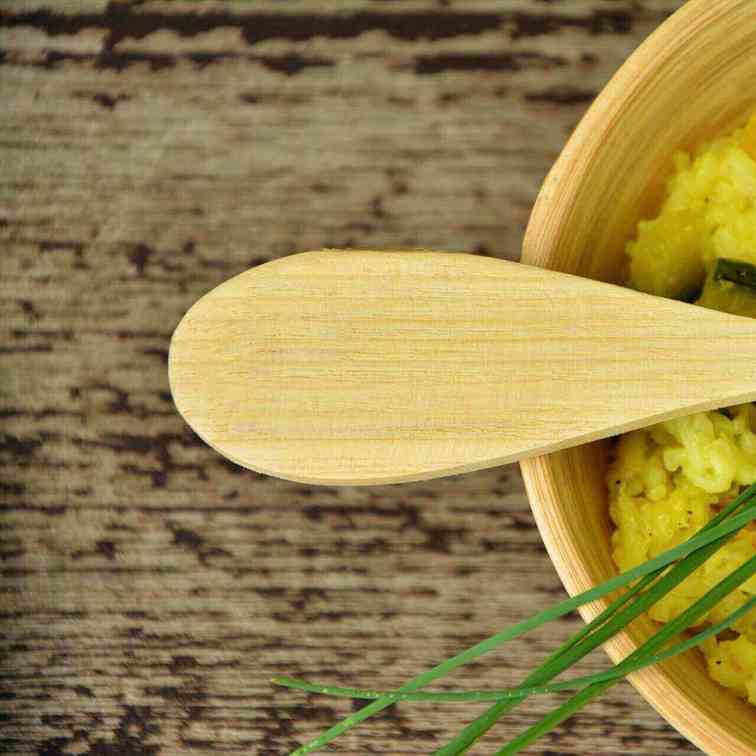 Vegan Risotto with Paprika Vegetables