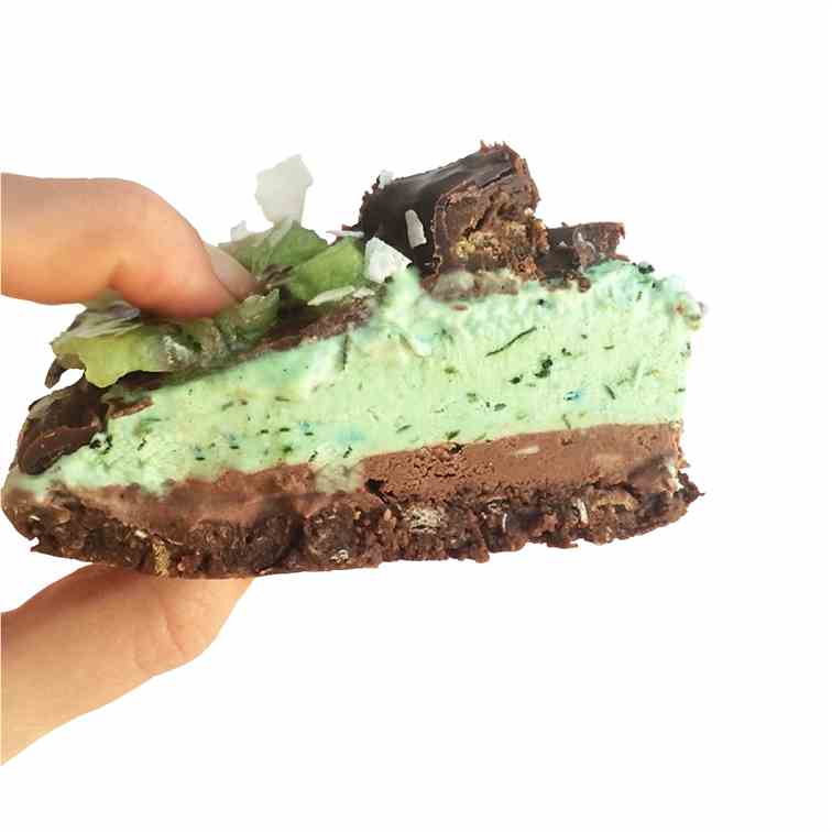 Raw Chocolate Mint Cake