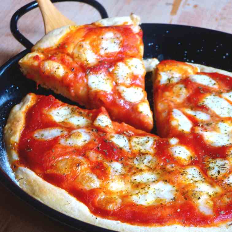 Skinny Deep Pan Pizza