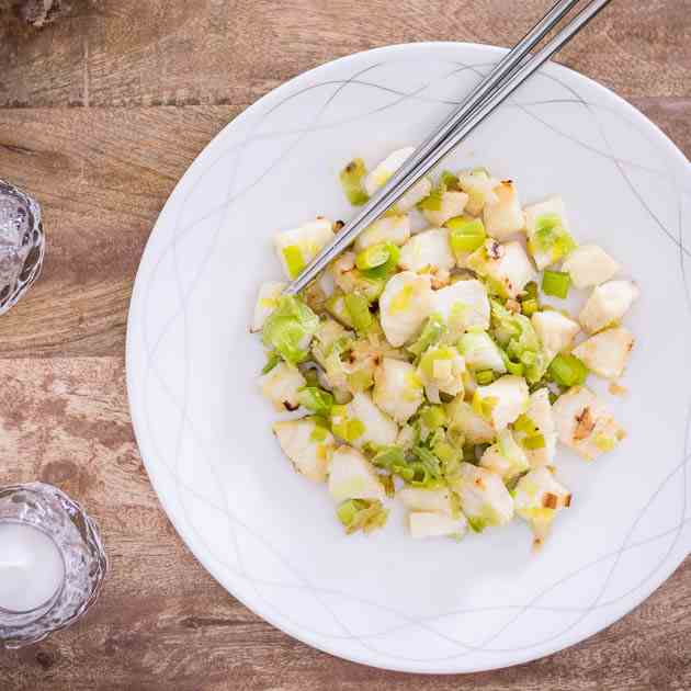 Fish and Leek Saute Recipe