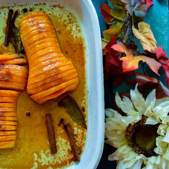 Sugar and Spice Butternut Squash