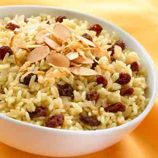 Ginger Coconut Currant Rice 