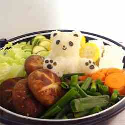 Panda bear nabe (hotpot)