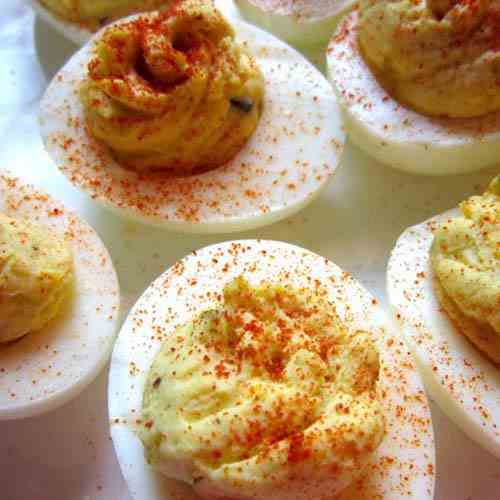 Garam Masala Spice Deviled Eggs
