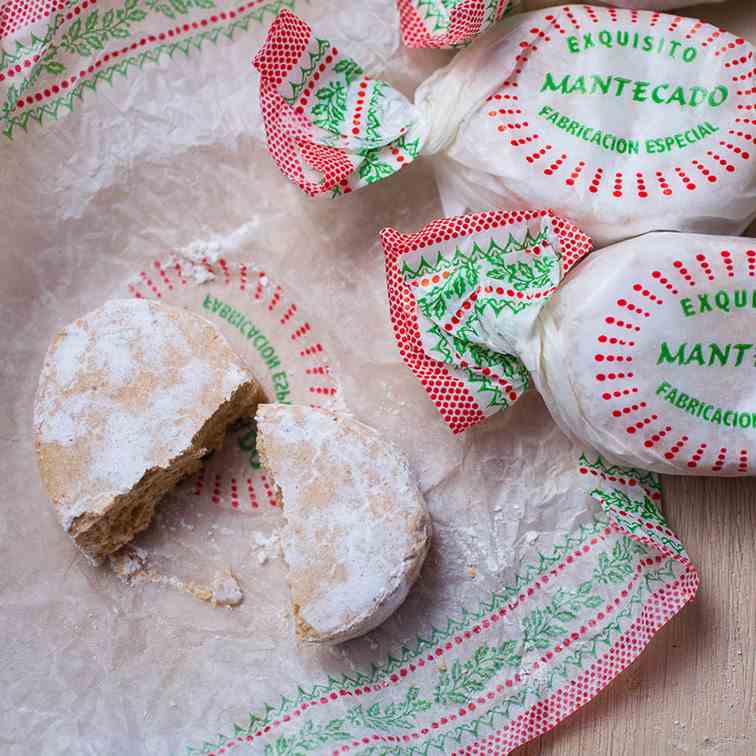 Polvorones de almendra