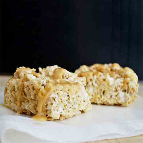 Dulce De Leche Rice Krispy Treats