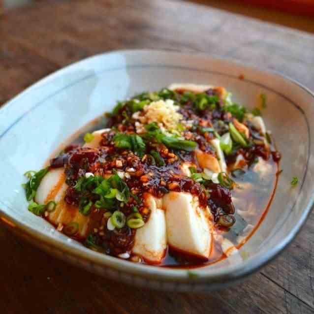 SPICY COLD TOFU (Liangban Dofu)