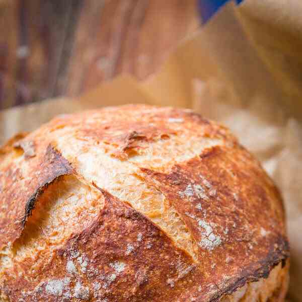 easy no knead artisan bread