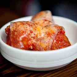 Wood-Oven Roasted Meatballs