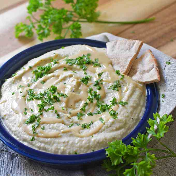 Roasted Garlic Baba Ganoush