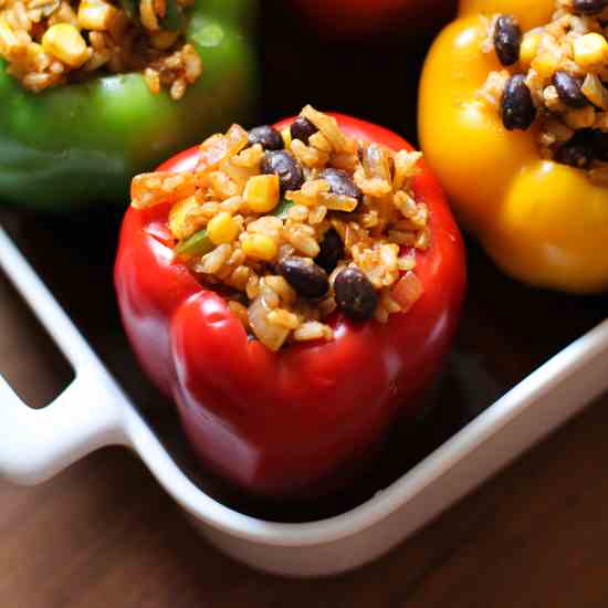 Southwest Stuffed Bell Peppers