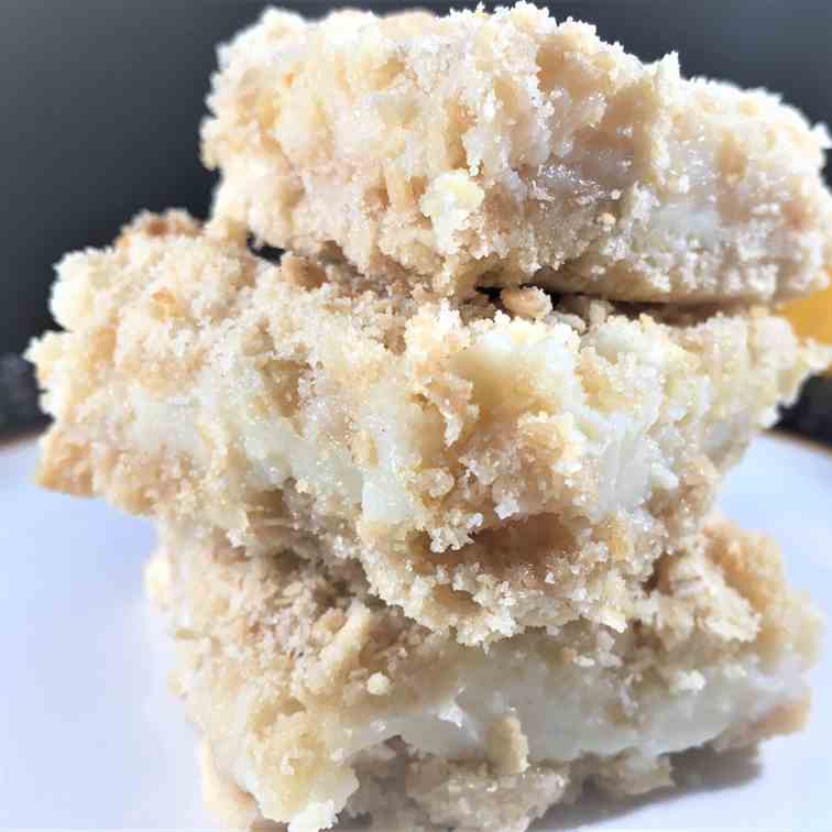 Oatmeal Lemon Creme Bars