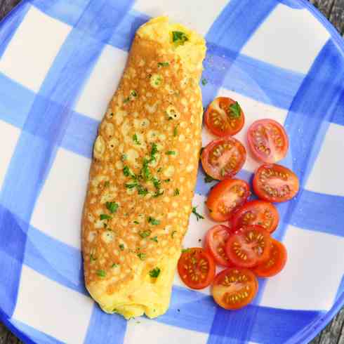 Omelette roulée