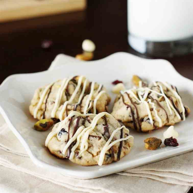 Cranberry Pistachio Cookies