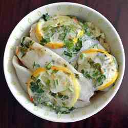 Baked Tilapia with Coconut Milk