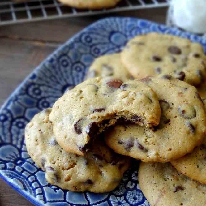 Nutella Rice Krispies cookies