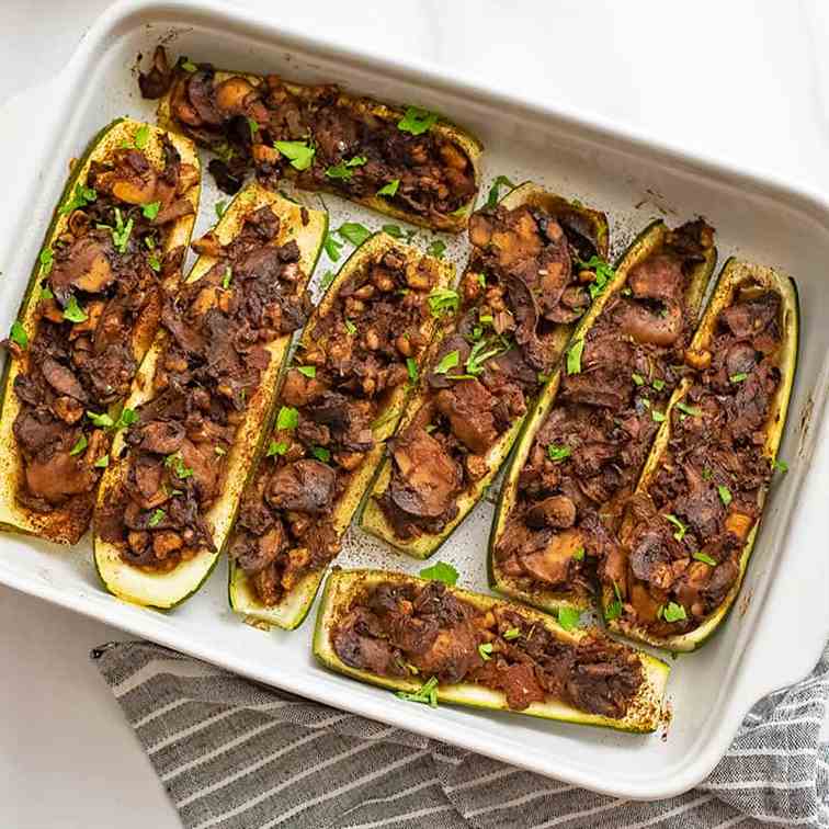 Mexican Stuffed Zucchini Boats