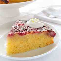 Strawberry Upside Down Cake