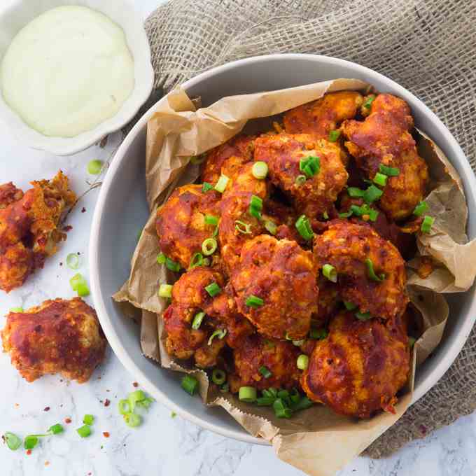 Cauliflower Hot Wings